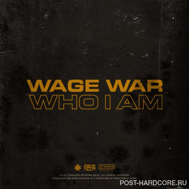 Wage War - Who I Am [single] (2019)
